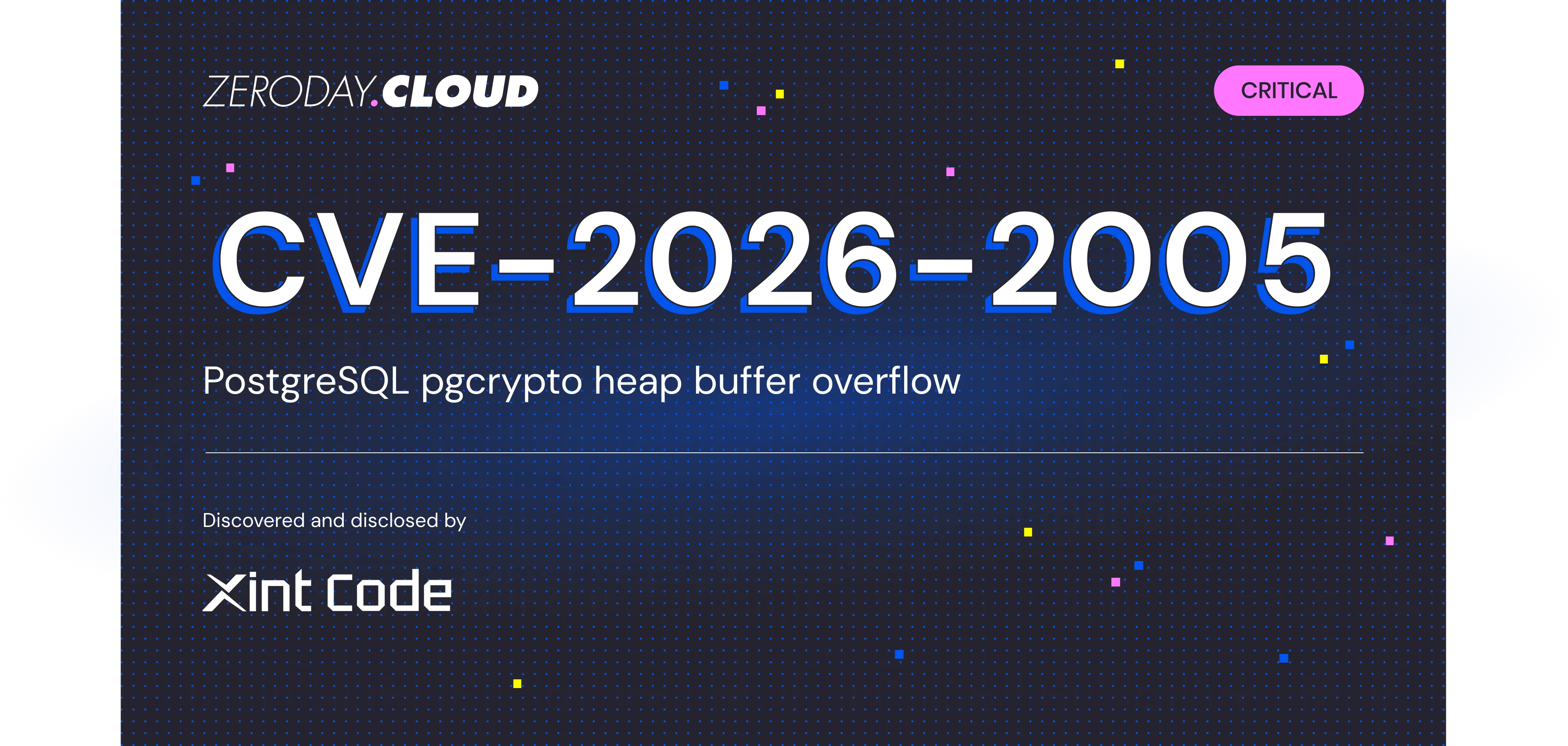 CVE-2026-2005 vulnerability summary banner